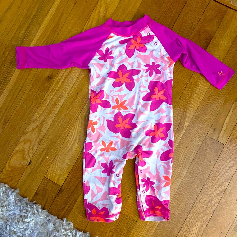 Coolibar long sleeve long pants SPF 50 swimsuit